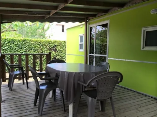 Location - Mobil-Home 22 M²-2 Chambres - image n°2 - CAMPING L'ALBANOU