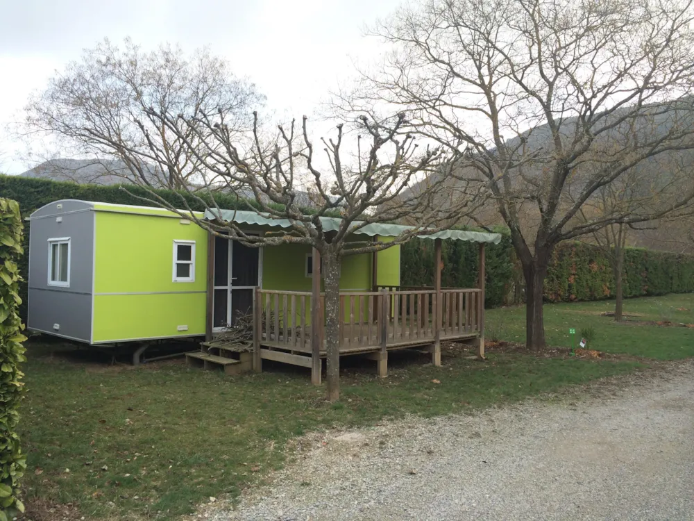 Huuraccommodatie(s) - Stacaravan 22M² - 2 Kamers - CAMPING L'ALBANOU