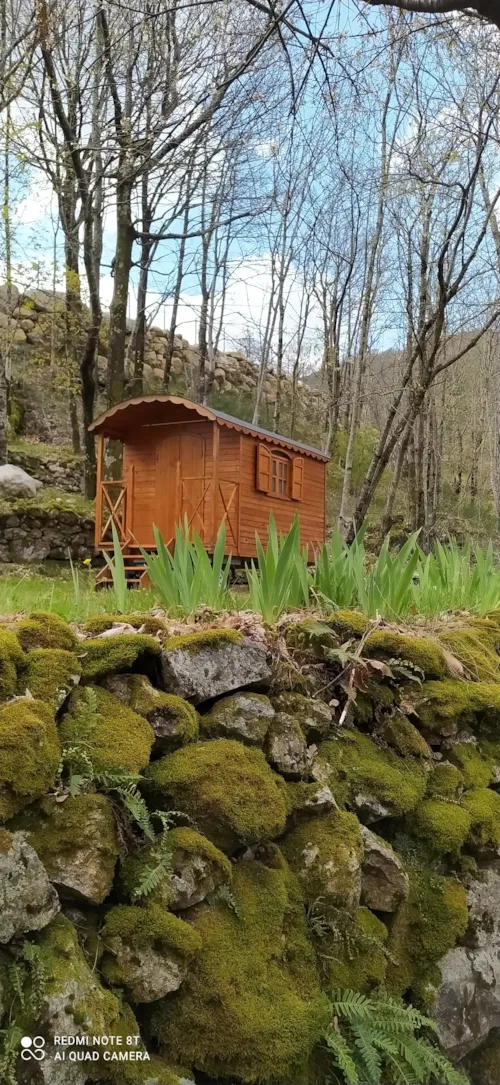 Huuraccommodatie(s) - Pipowagen - image n°2 - Camping Les Rives de l'Ardèche