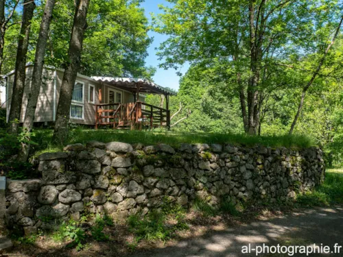 Accommodation - Mobile-Home 25M² - Sheltered Terrace -  - River View - image n°4 - Camping Les Rives de l'Ardèche