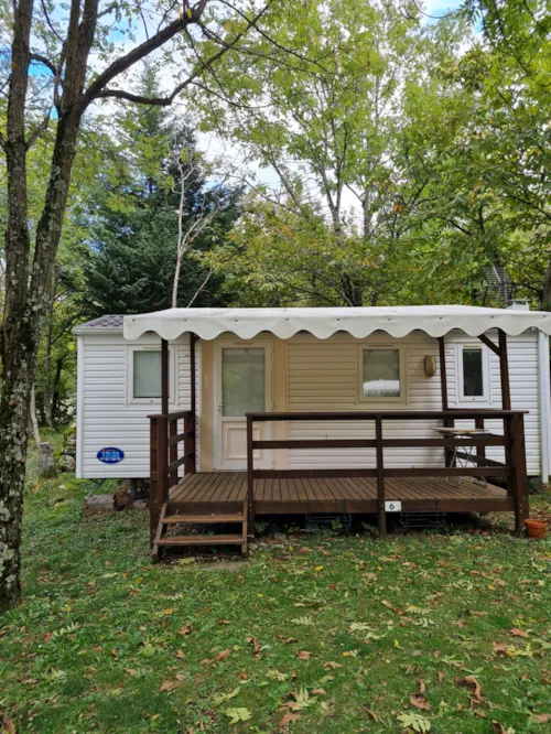 Mietunterkunft - Mobil Home 25 M² - image n°1 - Camping Les Rives de l'Ardèche