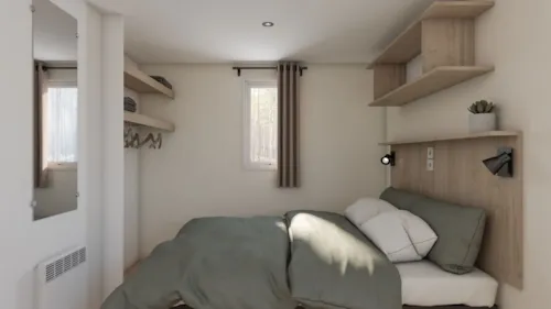 Accommodation - Mobil Home 34M2 3 Bedrooms - image n°5 - Camping Les Rives de l'Ardèche