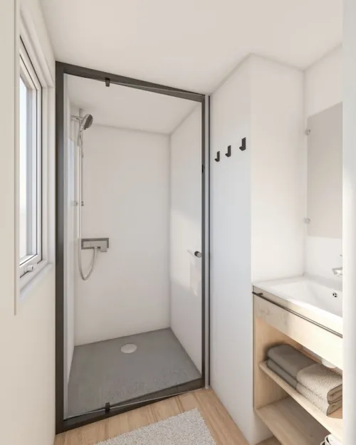 Accommodation - Mobil Home 34M2 3 Bedrooms - image n°6 - Camping Les Rives de l'Ardèche