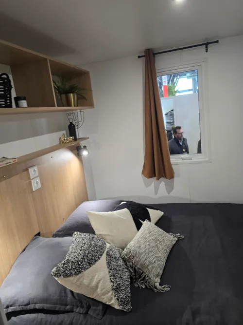 Huuraccommodatie(s) - Nest 35,2 Mobil Home 35M2 / 3 Chambres /Modele 2026 / 6/7 Personnes - image n°1 - Camping Les Rives de l'Ardèche