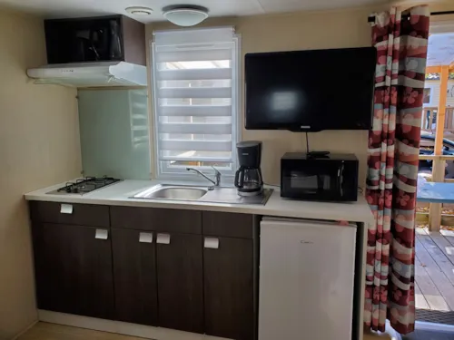 Mietunterkunft - Mobil-Home 12M - image n°2 - Camping Les Airelles