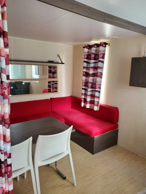 Mietunterkunft - Mobil-Home 12M - image n°3 - Camping Les Airelles