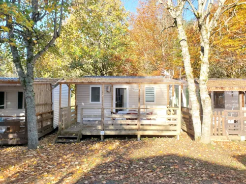 Mietunterkunft - Mobil-Home 12M - image n°1 - Camping Les Airelles