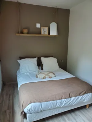 Chambre - Room N°1 - Camping Les Airelles