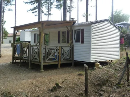 Accommodation - Mesange - Mobil-Home  28 M² - image n°2 - Ushuaïa Villages - Camping Les Pins d'Ucel ****