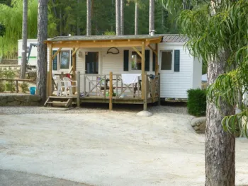 Mietunterkunft - Mesange - Mobilheim 28 M² - Camping Ushuaïa Villages les Pins d'Ucel