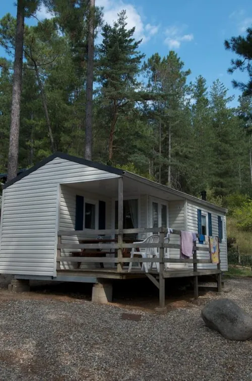 Location - Pic Vert - Mobil-Home  28 M² - image n°2 - Ushuaïa Villages - Camping Les Pins d'Ucel ****