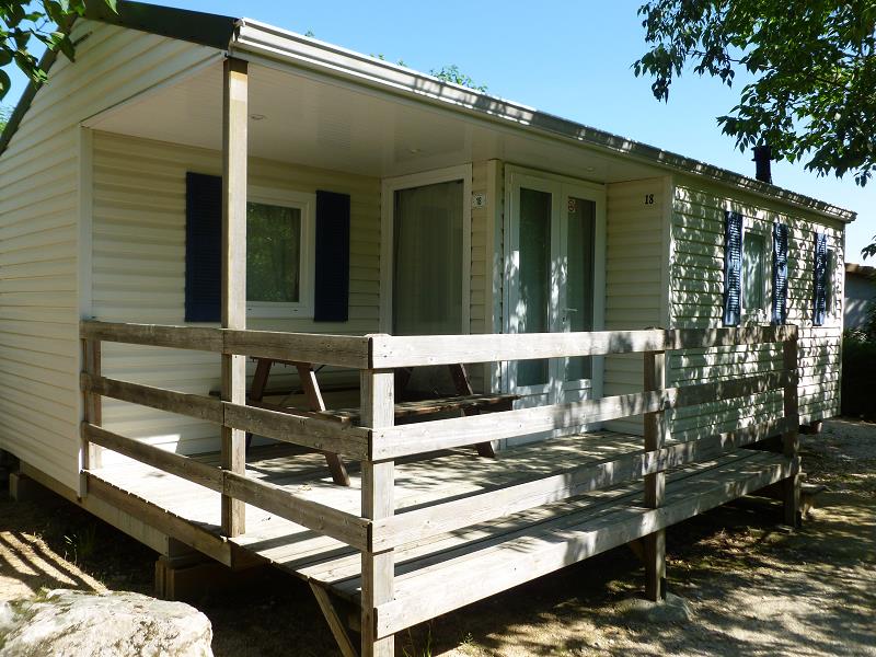 Accommodation - Pic Vert - Mobile-Home  26 M² - Camping les Pins d'Ucel