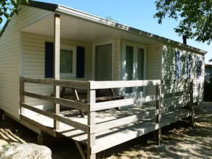 Locatif - PIC VERT - Mobile-home  28 m² - Ushuaïa Villages - Camping Les Pins d'Ucel ****