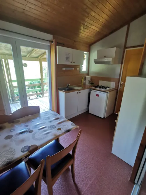 Accommodation - Lavande - Chalet 21M² - image n°3 - Ushuaïa Villages - Camping Les Pins d'Ucel ****