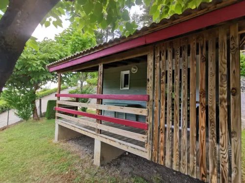 Mietunterkunft - Bruyere - Hütte 21M² - image n°1 - Ushuaïa Villages - Camping Les Pins d'Ucel ****