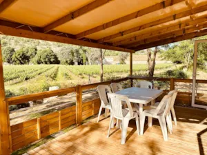 Locatif - Mobilhom Louisiane 3 klimatisierte Schlafzimmer - Camping Sunêlia Mazet-Plage