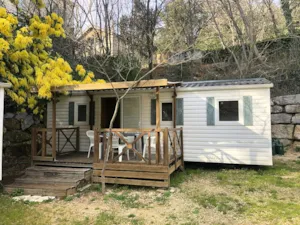 Locatif - Stacaravan 2 slaapkamers - Camping du Midi