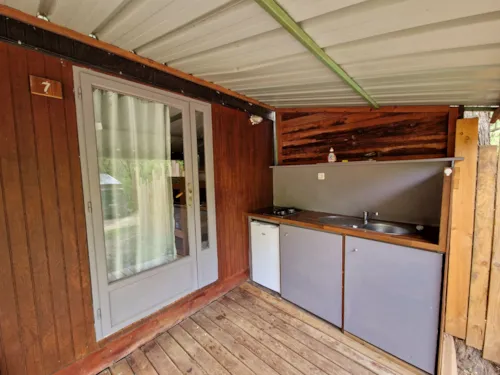 Mietunterkunft - Chalet Ohne Sanitärausstattung 18M² - image n°4 - Camp des Gorges | Camping Nature ***