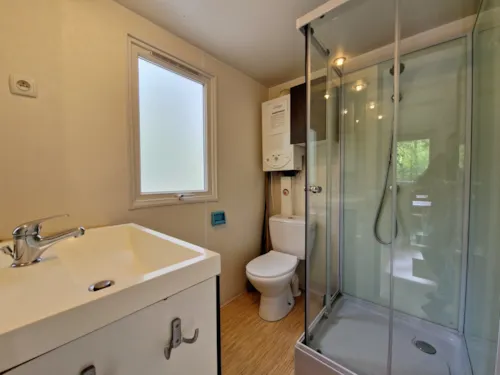 Mietunterkunft - Mobilheim Confort 24M² - image n°5 - Camp des Gorges | Camping Nature ***