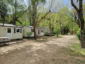 Locatif - Mobilheim CONFORT 24m² - Camp des Gorges | Camping Nature ***
