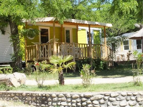 Location - Mobil-Home Krusoe - 32M² - 3 Chambres - Clim - Camping Aloha Plage****