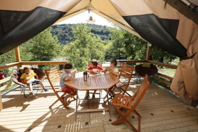 Canvas bungalow Lodge Victoria - 30m² - 2 bedrooms (without toilet blocks) — 2