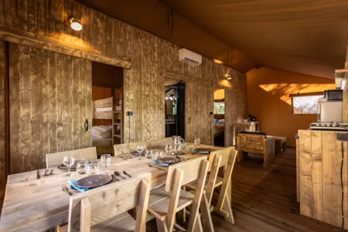 Huuraccommodatie(s) - Chalet Luxury Spa Clim 7Pers - image n°2 - Camping Aloha Plage****