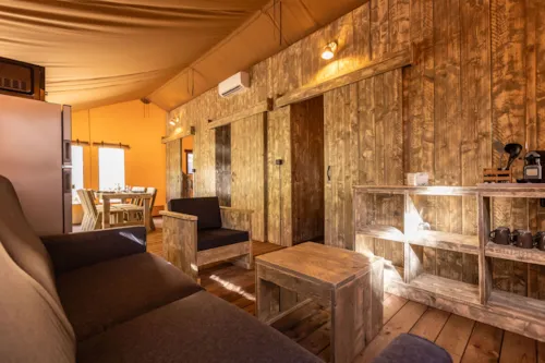 Huuraccommodatie(s) - Chalet Luxury Spa Clim 7Pers - image n°5 - Camping Aloha Plage****