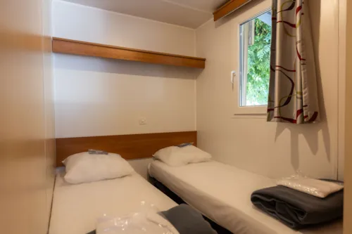 Huuraccommodatie(s) - Stacaravan 20M² - 2 Slaapkamers - image n°3 - Camping Aloha Plage****
