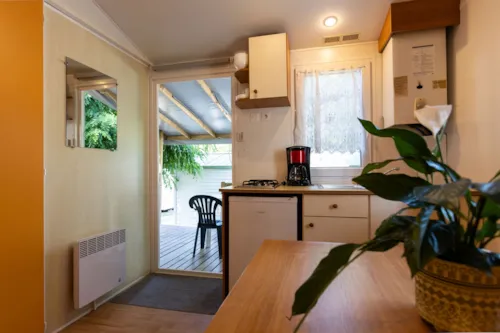 Huuraccommodatie(s) - Stacaravan 20M² - 2 Slaapkamers - image n°5 - Camping Aloha Plage****