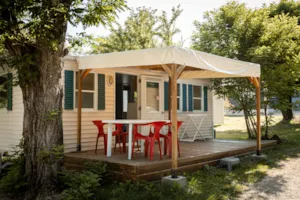 Locatif - Mobil-home Cottage - 31m² - 2 Chambres - CLIM - Camping Aloha Plage****