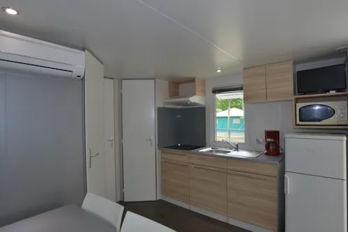 Mietunterkunft - Bungalow-Mobil - image n°6 - Camping La Rouvière Les Pins