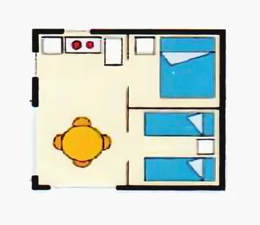 Bungalow Toilé Caraïbe (Sans Sanitaires)