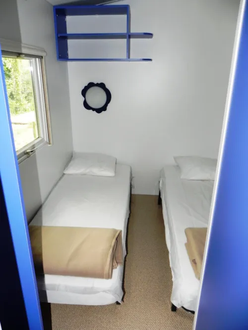 Huuraccommodatie(s) - Mh Loft 4 Pers. Overdekt Terras +  Tv - image n°7 - Camping LE CARPENTY