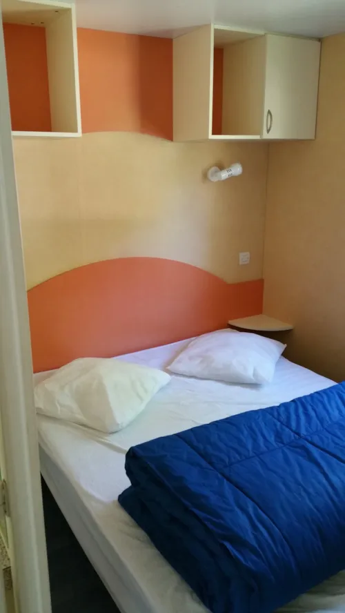 Mietunterkunft - Mh Louisiane 3 Ch Zimmer Klimaanlage + Tv - image n°3 - Camping LE CARPENTY