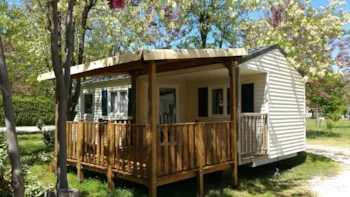 Mietunterkunft - Lousiane Premium Klimaanlage Tv - Camping LE CARPENTY