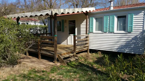 Location - Mh 4 Pers. Super Mercure + Terrasse + Tv - image n°1 - Camping LE CARPENTY