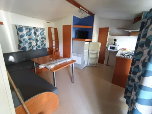 Huuraccommodatie(s) - Mh Loft 4 Pers. Overdekt Terras +  Tv - image n°5 - Camping LE CARPENTY