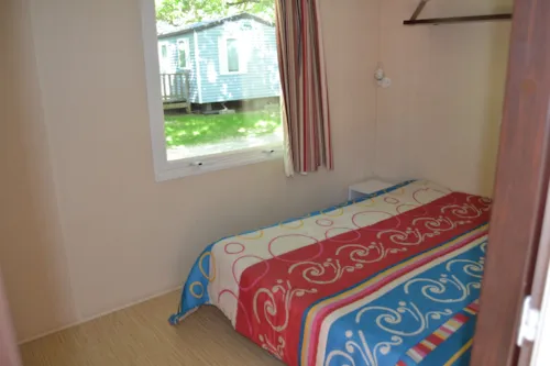 Mietunterkunft - Mobil Home O'hara 5 Personnes Grand Confort Clim - image n°3 - Camping Le Casque Roi