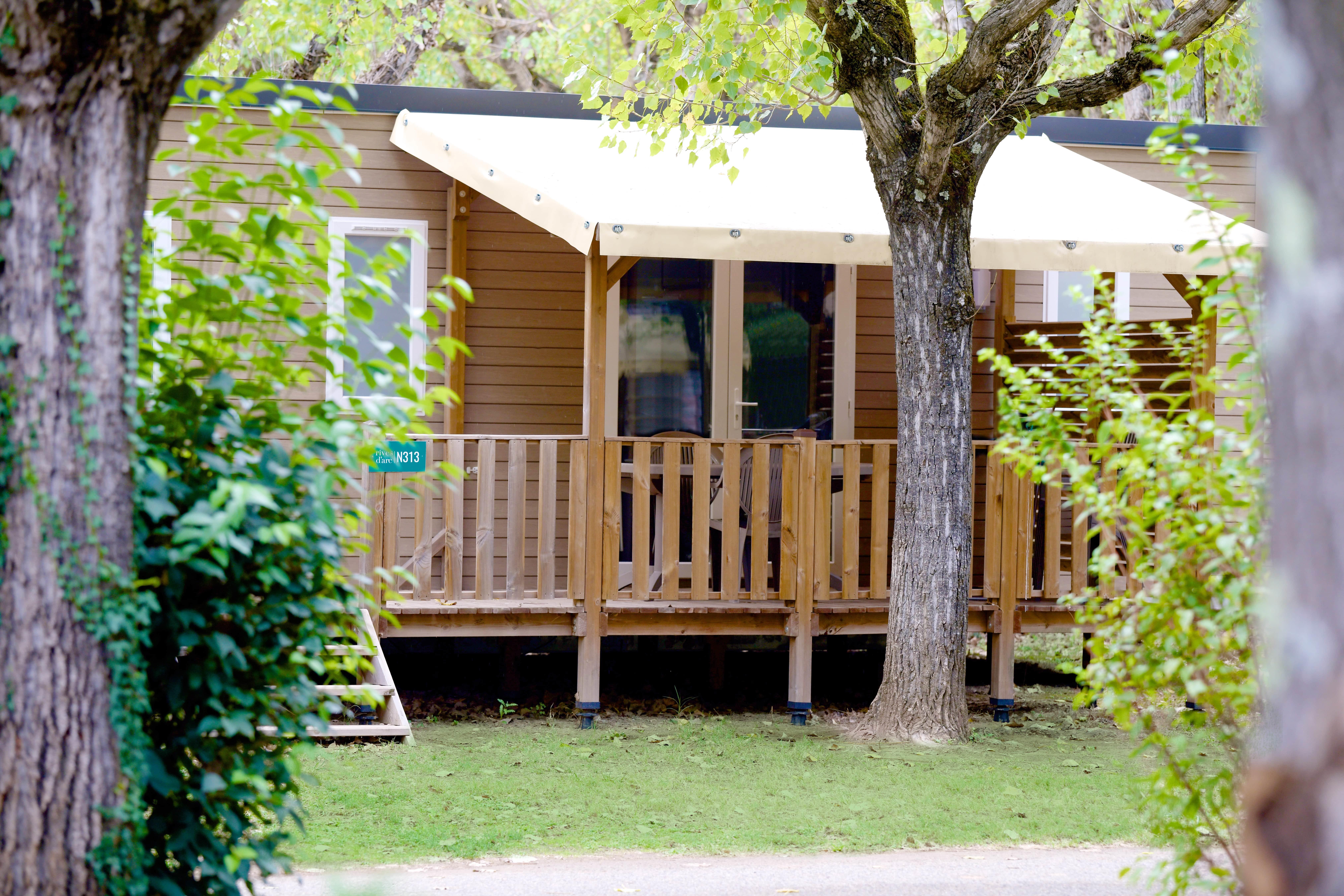 Accommodation - Our Conforts Mobile Home 27M² - Camping Rives d'Arc