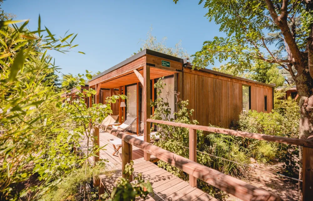 Location - Cabane D'arc - 32M² - 2 Chambres - Rives d'Arc -  Hôtel de plein air