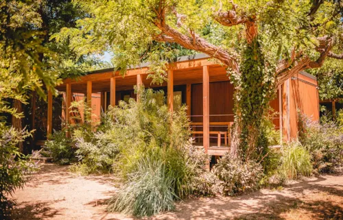 Location - Cabane D'arc - 32M² - 3 Chambres - image n°4 - Rives d'Arc -  Hôtel de plein air