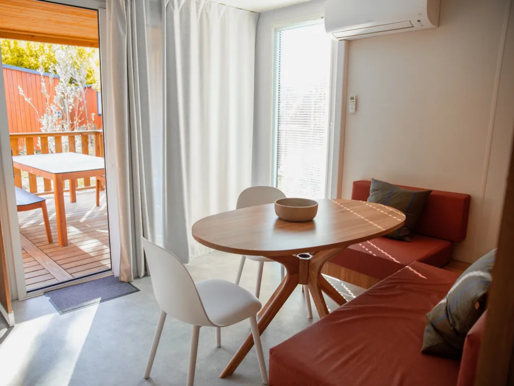 Location - Petite Cabane D'arc - 30M² - 2 Chambres - Rives d'Arc -  Hôtel de plein air