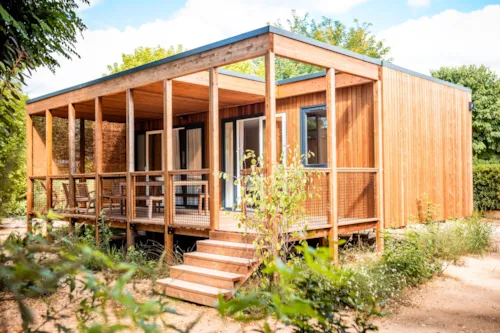 Huuraccommodatie(s) - Cabane D'arc Premium - 40M² - 3 Bedrooms - image n°1 - Rives d'Arc -  Hôtel de plein air