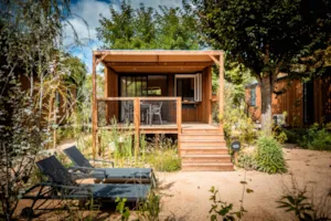 Locatif - Petite Cabane d'Arc - 30m² - 2 chambres - Rives d'Arc -  Hôtel de plein air