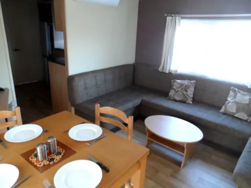 Huuraccommodatie(s) - Stacaravan Premium 4 Slaapkamers Z + Airconditioning - image n°3 - Camping Castanhada