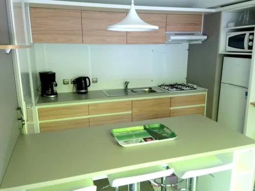 Huuraccommodatie(s) - Stacaravan Premium 3 Slaapkamers Z+ Airconditioning - image n°2 - Camping Castanhada