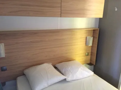 Huuraccommodatie(s) - Stacaravan Premium 3 Slaapkamers Z+ Airconditioning - image n°4 - Camping Castanhada