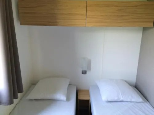Huuraccommodatie(s) - Stacaravan Premium 3 Slaapkamers Z+ Airconditioning - image n°5 - Camping Castanhada