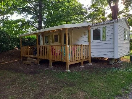 Accommodation - Mobile Home Premium Air-Conditioned 3 Bedrooms S - image n°9 - Camping Castanhada
